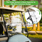 10L0L Golf Cart Windshield for Club Car Precedent 2004-Up, 2017-Up Onward - Image 3