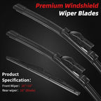 OTUAYAUTO Premium Windshield Wiper Blades - Image 2