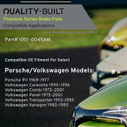 Premium Semi-Metallic Front Brake Pads Compatible - Image 3
