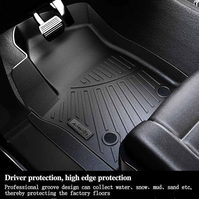 Floor Mat for 2025 Nissan Armada Only Suit for 8 Seats, TPE All Weather - Image 3