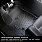 Floor Mat for 2025 Nissan Armada Only Suit for 8 Seats, TPE All Weather - Image 3