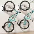 2-Pack Swivel Bike Rack Wall Mount, Bike Hangers by Byokay