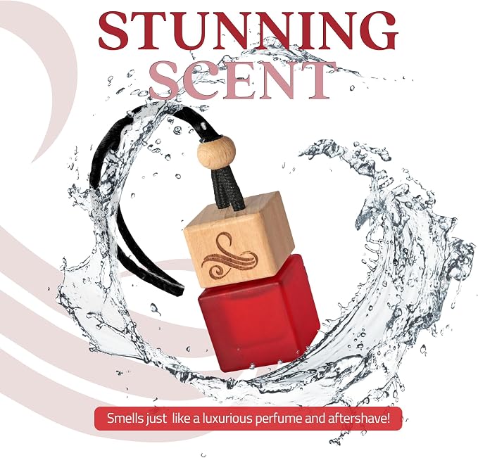 Black Opium Car Air Freshener for Women | Perfume Style Car Scents Air Freshener - Image 2