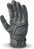 Leather Motorcycle Gloves with Adjustable Fitting Bike Riding Gloves - Image 2