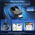 2-in-1 Wireless CarPlay & Android Auto Adapter - Image 3