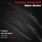 OTUAYAUTO Windshield Wiper Blades - Image 2