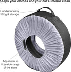 Kurgo Seasonal Tire Tote | Spare Tire Cover | Portable Wheel Bags | Winter Tire - Image 2