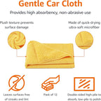 Amazon Basics Microfiber Car Drying Towels, Lint Free, Scratch Free, Highly - Image 2