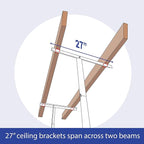 SafeRacks Overhead Garage Storage Rack - Image 9