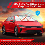 ARISMOTOR Windshield Sun Shade for H-yundai Sonata 2020-2026/Kia K5 2021-2026 - Image 7
