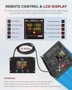 Power Inverter 5000 Watt Pure Sine Wave 48V DC to 110V/120V AC 10000W Peak - Image 4