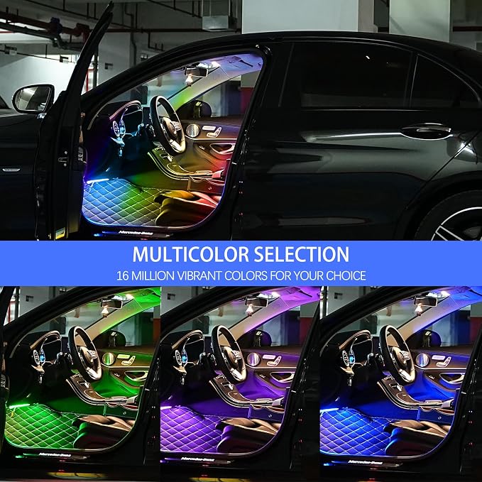 Upgrade Smart USB Dream Color Interior Car LED Strip Light - Image 4