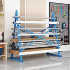 Horizontal Lumber Storage Rack, Heavy Duty 2000 LBS, 60” W x 66” H x 40” D - Image 2