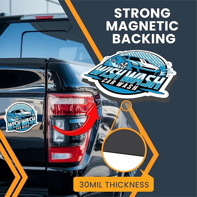 Magnet Me Up Custom Car Magnet – Personalized Die-Cut Magnetic Decal, - Image 5
