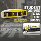Student Driver Sign for Car Top - Image 7