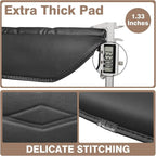 Muslogy Center Console Cover 1-Inch Extra Thick Armrest Pad Compatible - Image 4