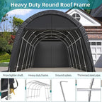 EROMMY Carport 13 x 20 FT Heavy Duty, Portable Garage - Image 6