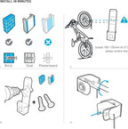 Hornit CLUG PRO | Wall Mounted Bike Rack | Secured by FIDLOCK | 5 Sizes | Easy - Image 7