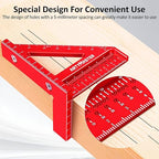 Mini 3D Multi-Angle Measuring Square Ruler, WT102C High Precision Hole Scribing - Image 4