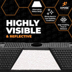 Xpose Safety 72" Heavy Duty Rubber Parking Stopper – 1 Pack Wheel Blocks - Image 4