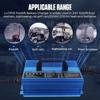 Forklift Battery Charger 24V 30A Automatic Smart Charger, Automotive Battery - Image 4