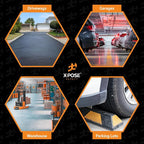 Xpose Safety 72" Heavy Duty Rubber Parking Stopper – 1 Pack Wheel Blocks - Image 7