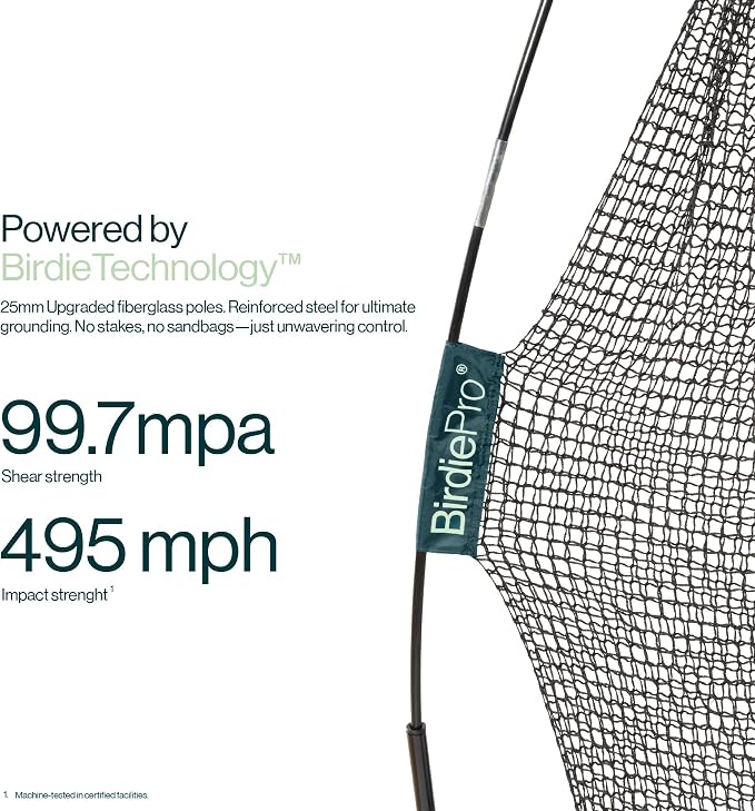 BirdiePro® - American Pro Golf Practice Net – 10x7ft Heavy Duty Golf Hitting - Image 5
