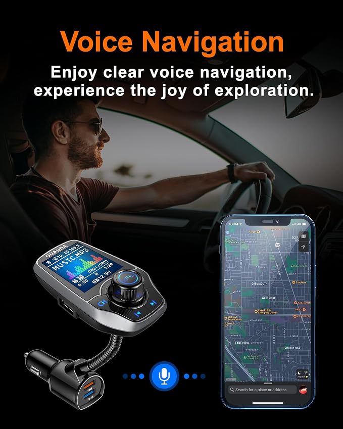 Upgraded Bluetooth FM Transmitter - Image 6