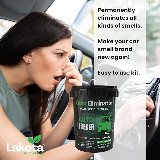 Chlorine Dioxide Fogger Deodorizing Kit, Car Bomb Odor Eliminator, Smoke Smell - Image 3