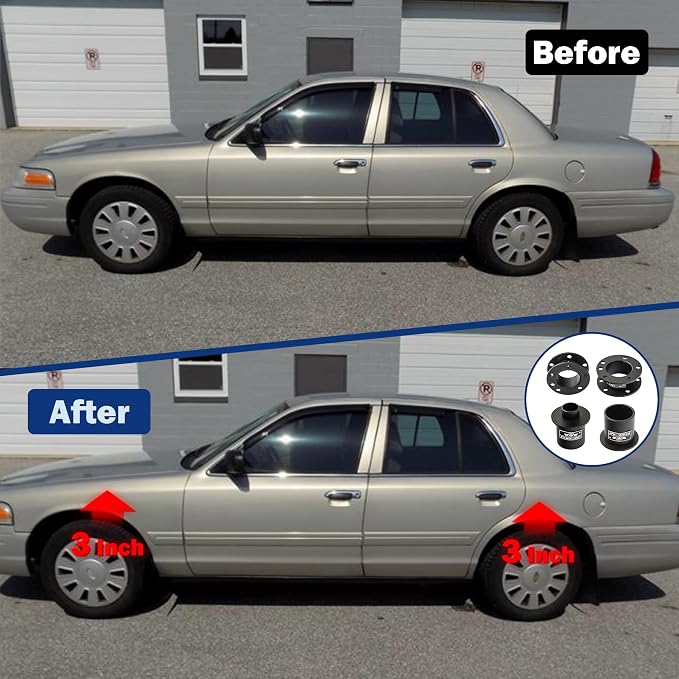 3" Front & 3" Rear Suspension Lift Kit - Image 6