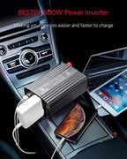 BESTEK 500W Power Inverter DC 12V to 110V AC Converter - Image 7