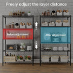 SINGAYE 5 Garage Heavy Duty Shelving Unit Kitchen Pantry Close Home Organizers - Image 5