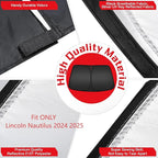 ARISMOTOR Windshield Sun Shade for Lincoln Nautilus 2024-2025, Custom Fit - Image 5