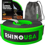 Rhino USA Recovery Tow Strap by RhinoUSAInc