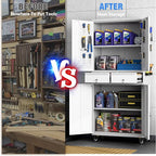 Metal Garage Storage Cabinet - Image 6