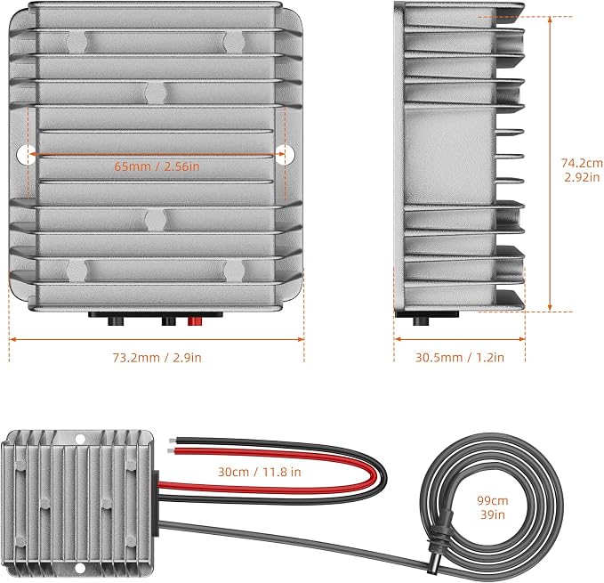 Starlink Gen 3 Power Cord 12V to 57V 4.5A Converter - Image 7