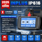 XTOOL InPlus IP616 V2.0 OBD2 Scanner Diagnostic Tool, Lifetime Update Scan Tool - Image 2