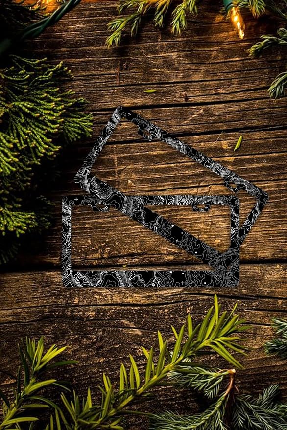 Topographic Map License Plate Frames - Image 7