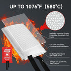 Emergency Fire Blanket for Home and Kitchen, Fiberglass Fire Blankets Emergency - Image 3