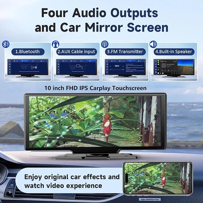 Wireless Portable Carplay Screen - Image 4