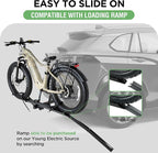 Young 100LBS. Capacity Aluminum 1-Ebike Rack - Image 8