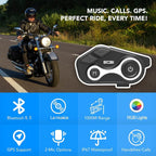 Motorcycle Bluetooth Intercom Helmet Headset - Image 3