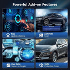 MUCAR CS6 OBD2 Scanner Diagnostic Tool, Engine Transmission BCM Car Scanner - Image 5