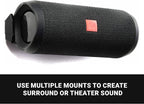 Spartan Mounts Compatible with JBL Flip 5 Bluetooth Speakers | Low Profile Wall - Image 6