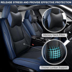 Front Seat Covers, 2 Pieces Universal Seat Covers - Image 3