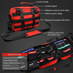 430 Piece First Aid Kit, Well-Organized Premium Waterproof Compact Trauma - Image 7