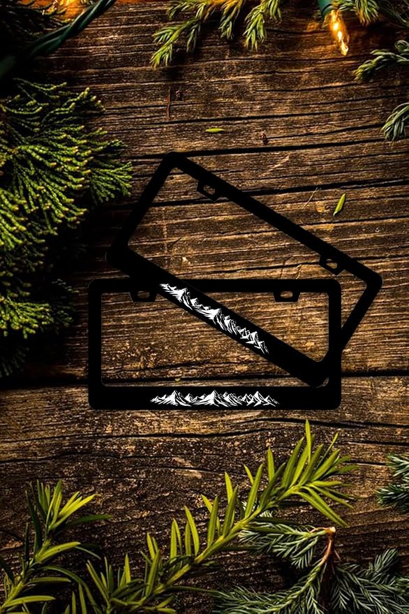 Mountains License Plate Frames - Image 7