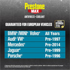 Prestone MAX Euro Blue 50/50 Antifreeze Automotive Coolant, Pack of One - Image 4