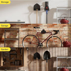 Garage Organizer Trimmer Rack, Garden Power Tool Hanger Weed Whackers Holder - Image 6