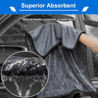 CICMOD Car Drying Towels 35"x24" Large Microfiber Towels - Image 5